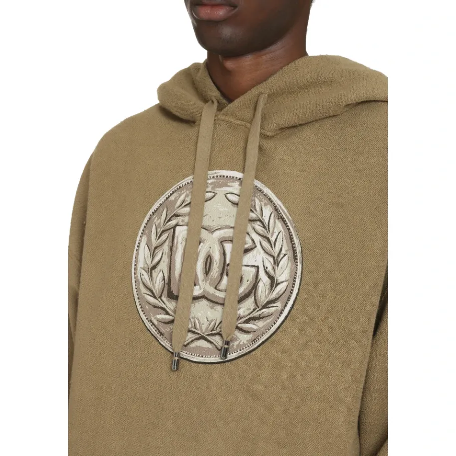 Dolce & Gabbana Hoodie met logo-print-Heren Truien & Vesten