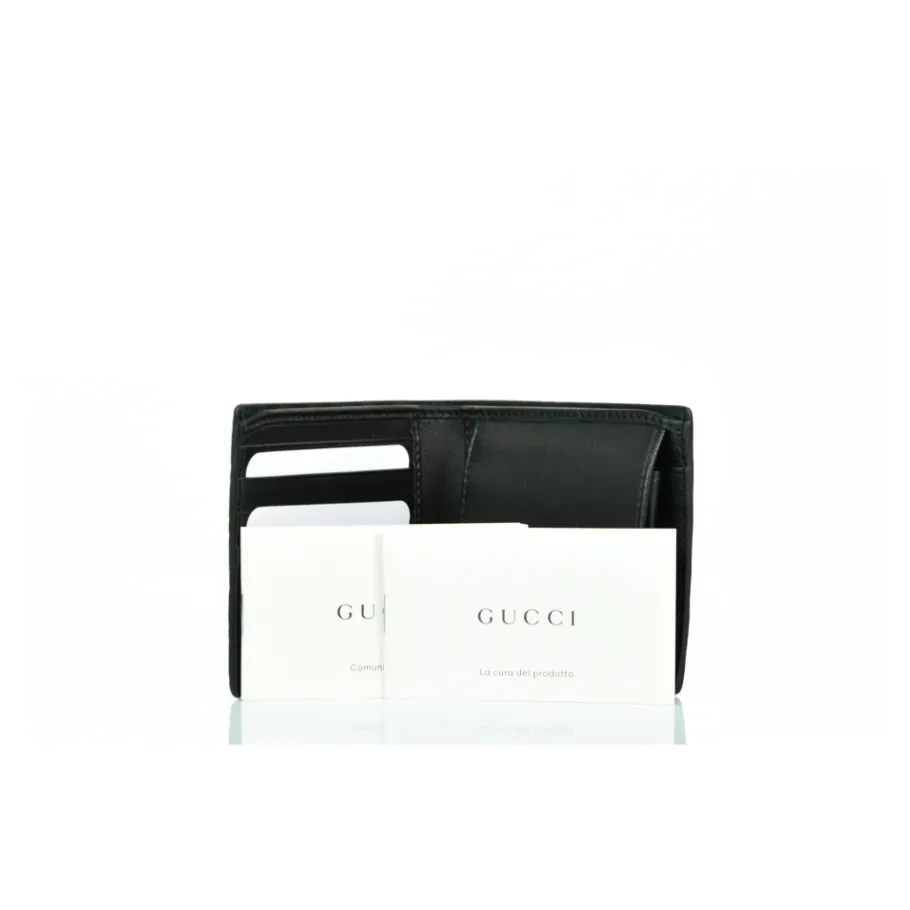 Gucci Horizontale Bifold Portemonnee-Heren Portefeuilles