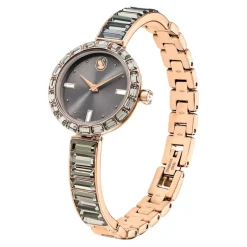 Swarovski Horloge Unisex Matrix Armband 25 mm Roségoud & Grijs 5679887-Heren Horloges