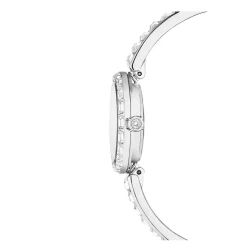 Swarovski Horloge Unisex Matrix Armband 25 mm Zilver, Wit 5677487-Heren Horloges