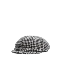 Dolce & Gabbana Houndstooth Patroon Witte Hoeden-Heren Hoeden