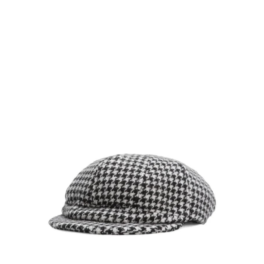 Dolce & Gabbana Houndstooth Patroon Witte Hoeden-Heren Hoeden