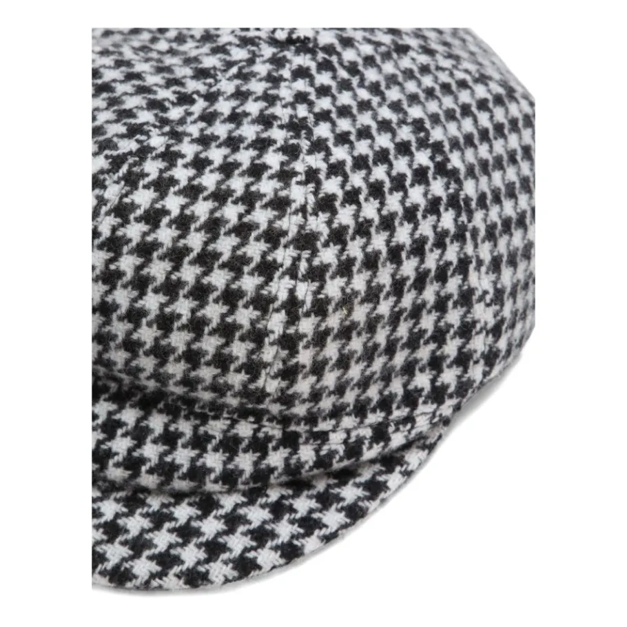 Dolce & Gabbana Houndstooth Patroon Witte Hoeden-Heren Hoeden