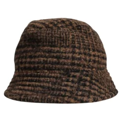 Dolce & Gabbana Houndstooth Wollen Bucket Hat-Heren Hoeden