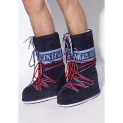 Moon Boot Icon Suède sneeuwlaarzen-Heren Snowboots