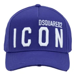 Dsquared2 Iconische Baseball Cap met Gespsluiting-Heren Petten