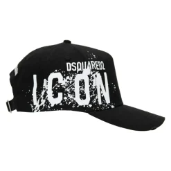 Dsquared2 Iconische Baseballpet met Gespsluiting-Heren Petten