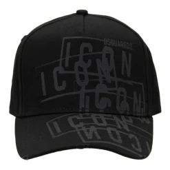 Dsquared2 Iconische Baseballpet met Gespsluiting-Heren Petten