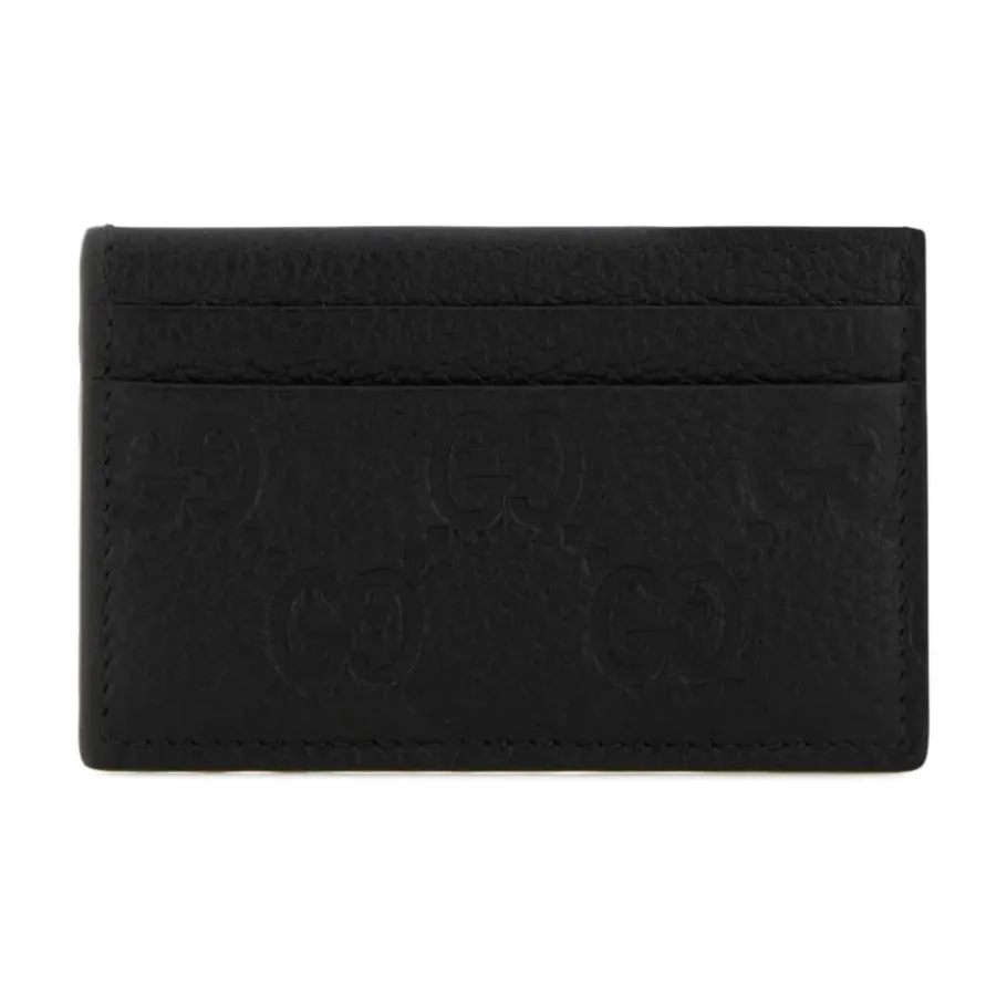 Gucci Imprint Credit Card Case-Heren Portefeuilles
