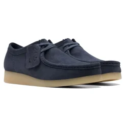 Clarks Ink Suede Wallabee Schoen-Heren Nette Schoenen