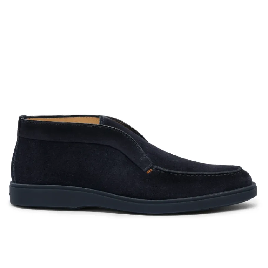 Santoni Instaplaarzen met ronde neus-Heren Laarzen