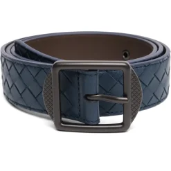 Bottega Veneta Intrecciato leren riem-Heren Riemen
