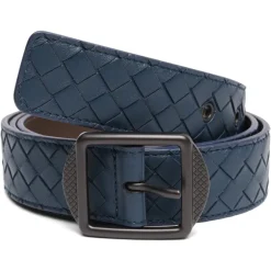 Bottega Veneta Intrecciato leren riem-Heren Riemen