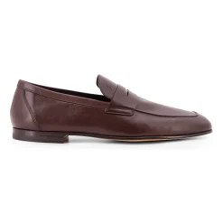 Tod's Italiaanse leren instapper met monogram-Heren Instappers & Slip Ons