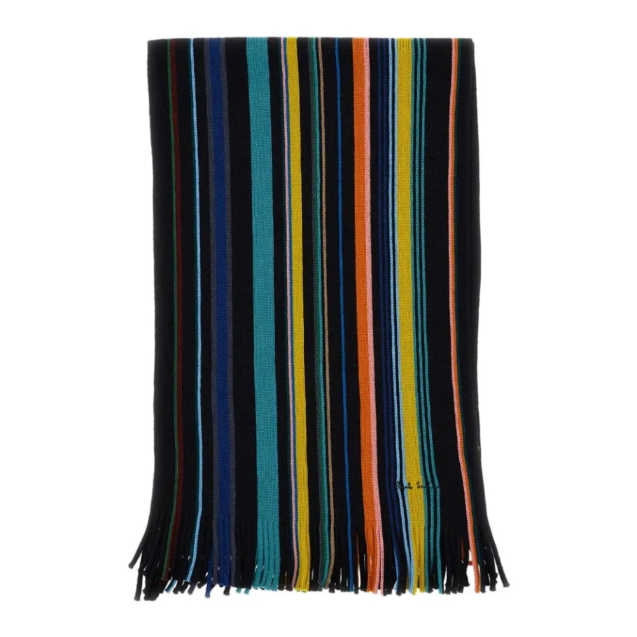 Paul Smith Ivan Stripe Scarf-Heren Sjaals