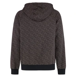 Moncler Jacquard Logo Gebreide Hoodie-Heren Truien & Vesten