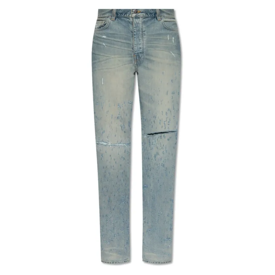 Amiri Jeans met vintage-effect-Heren Jeans