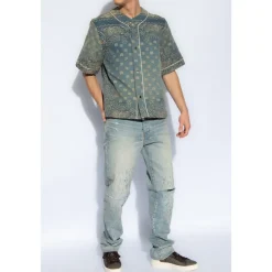 Amiri Jeans met vintage-effect-Heren Jeans