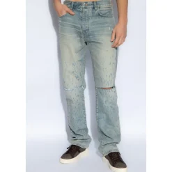 Amiri Jeans met vintage-effect-Heren Jeans