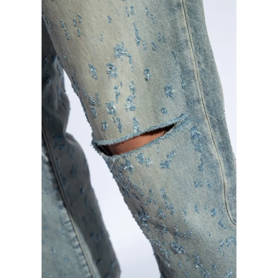 Amiri Jeans met vintage-effect-Heren Jeans