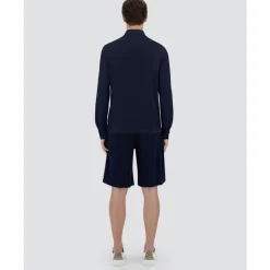 Herno Jersey Crepe Polo Shirt-Heren Overhemden