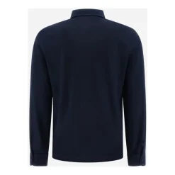 Herno Jersey Crepe Polo Shirt-Heren Overhemden