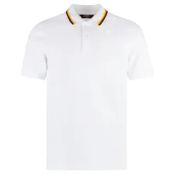 K-Way Jud Katoen-piqué Poloshirt-Heren Shirts