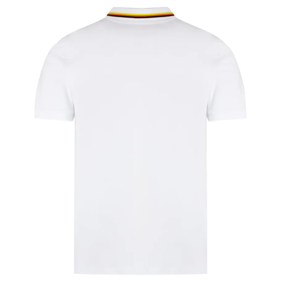 K-Way Jud Katoen-piqué Poloshirt-Heren Shirts