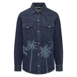 Alanui Jungle Toile Overhemd-Heren Overhemden