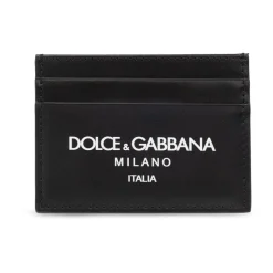 Dolce & Gabbana Kaarthouder met logo-Heren Portefeuilles