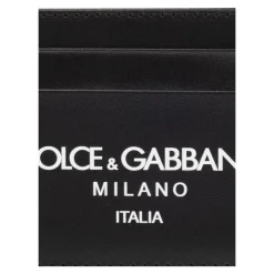Dolce & Gabbana Kaarthouder met logo-Heren Portefeuilles