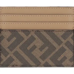 Fendi Kaarthouder van gecoat canvas-Heren Portefeuilles