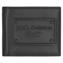 Dolce & Gabbana Kalfsleer Nappa Portemonnee-Heren Portefeuilles