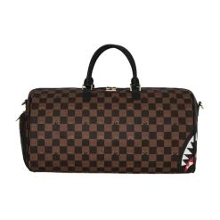 SPRAYGROUND Karakter Check Duffle Tas-Heren Tassen