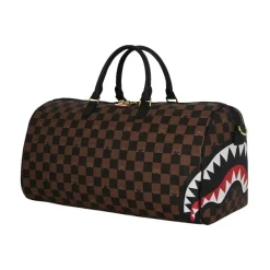 SPRAYGROUND Karakter Check Duffle Tas-Heren Tassen