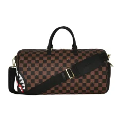 SPRAYGROUND Karakter Check Duffle Tas-Heren Tassen