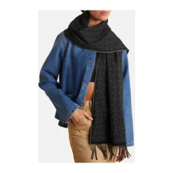 Loewe Kasjmier Anagram Sjaal met Franjes-Heren Sjaals