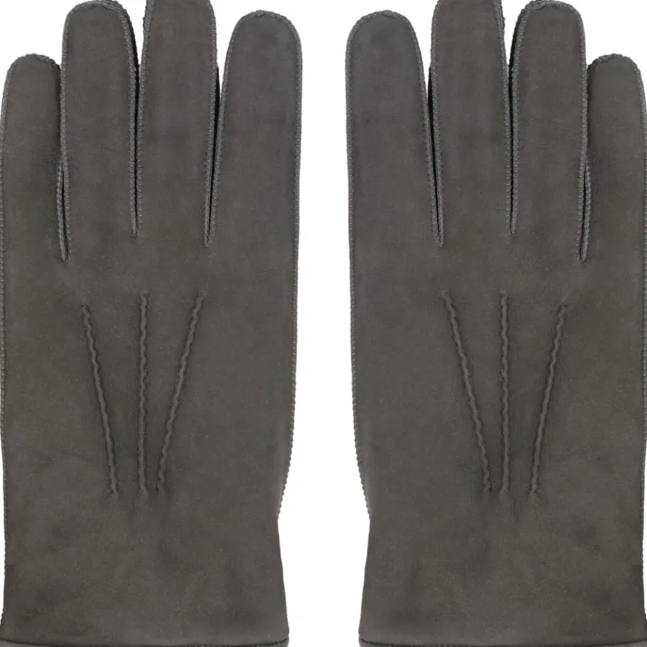 Moorer Kasjmier gevoerde leren handschoenen-Heren Handschoenen