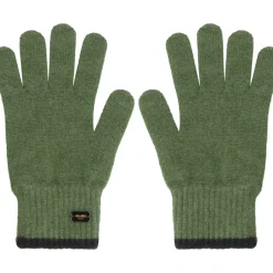 Moorer Kasjmierhandschoenen met geribbelde inzetstukken-Heren Handschoenen