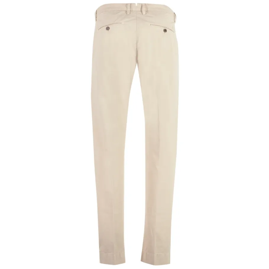 Hand Picked Katoenen broek met zakken-Heren Broeken