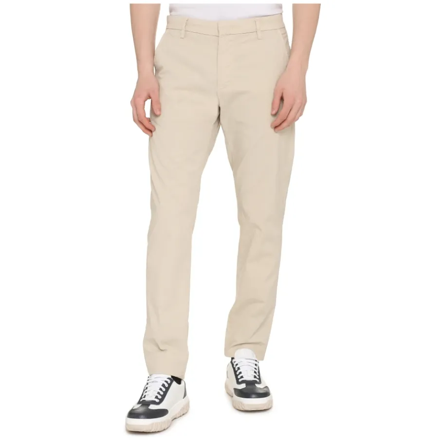 Hand Picked Katoenen broek met zakken-Heren Broeken