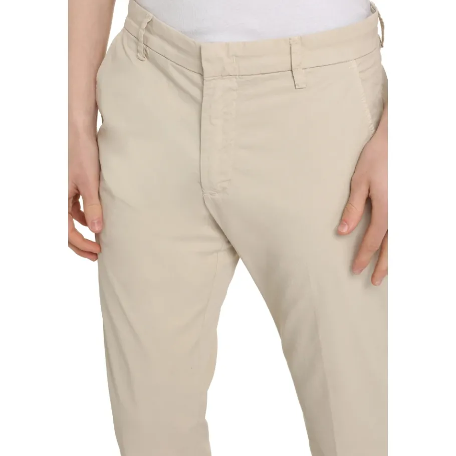 Hand Picked Katoenen broek met zakken-Heren Broeken