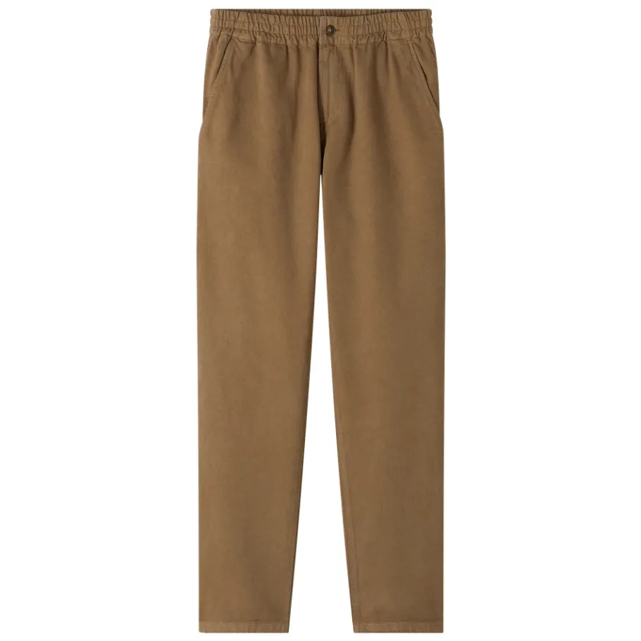 A.P.C. Katoenen broek met zakken en knoopsluiting-Heren Broeken