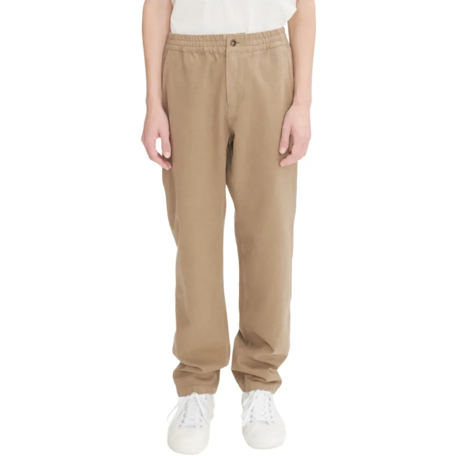 A.P.C. Katoenen broek met zakken en knoopsluiting-Heren Broeken