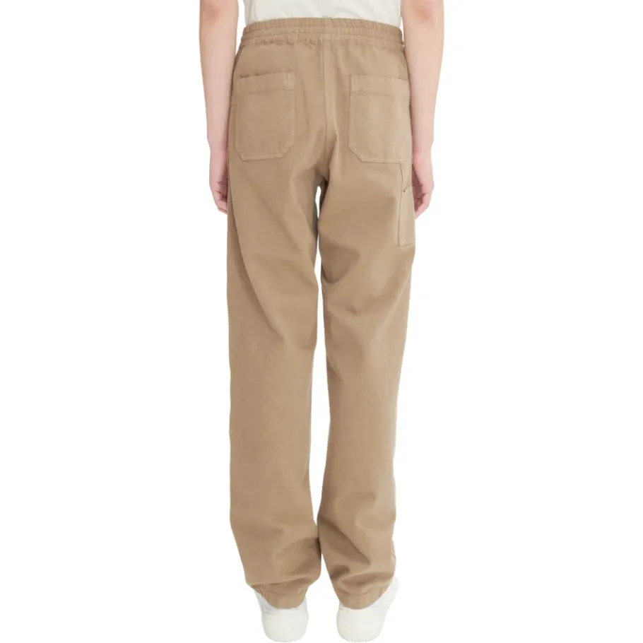 A.P.C. Katoenen broek met zakken en knoopsluiting-Heren Broeken