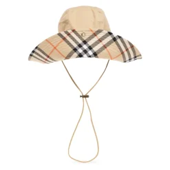 Burberry Katoenen hoed met strikjes-Heren Hoeden