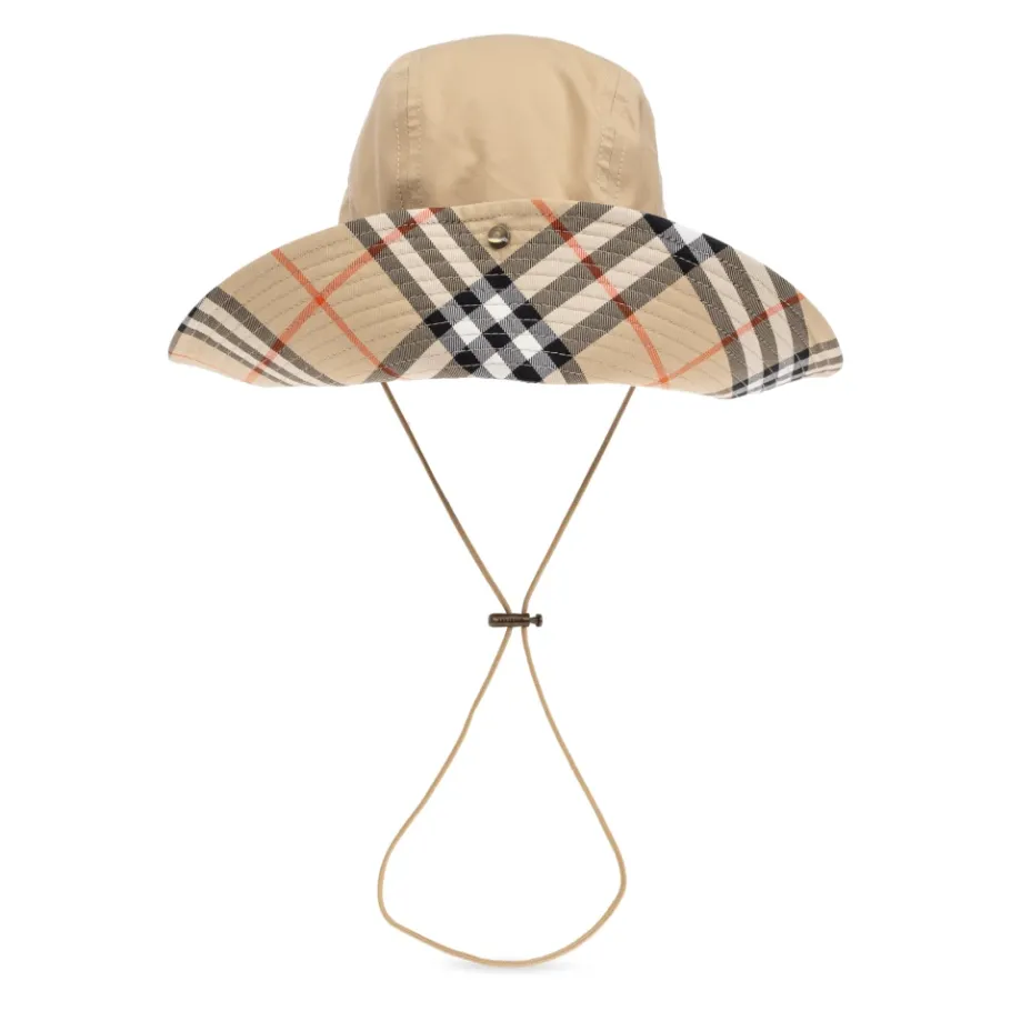 Burberry Katoenen hoed met strikjes-Heren Hoeden