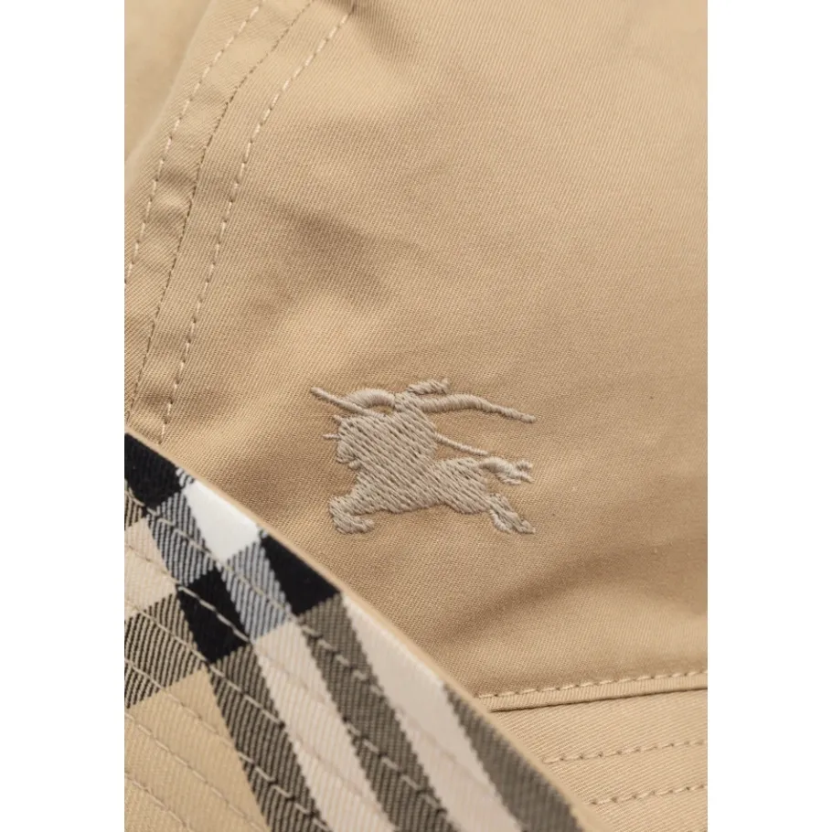 Burberry Katoenen hoed met strikjes-Heren Hoeden