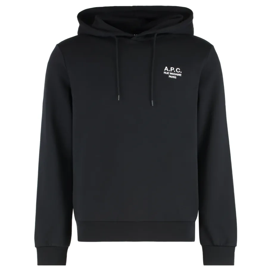 A.P.C. Katoenen hoodie-Heren Truien & Vesten