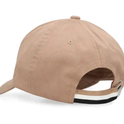 Hugo Katoenen keperpet met logolabel-Heren Petten